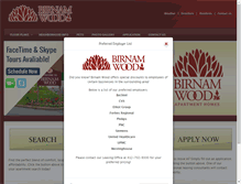 Tablet Screenshot of birnamwoodapartments.com